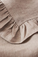 Linen Ruffle Medley Table Runner