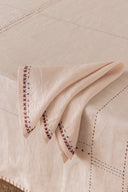 Linen Boho Napkin Set