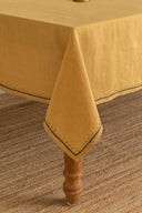 Linen Boho Tablecloth