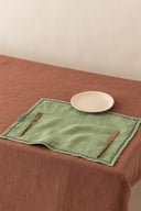 Linen Boho Placemat Set