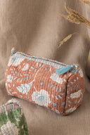 Linen Mabel Quilted Pouch