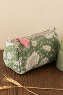 Linen Mabel Quilted Pouch