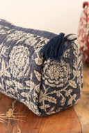 Linen Sorrel Quilted Pouch