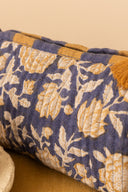 Linen Evadne Quilted Pouch