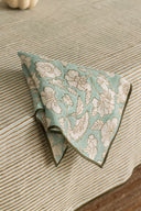 Linen Camellia Napkin Set