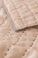 Linen Jasper Quilted Quilt