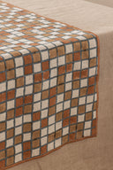 Linen Sudoku Table Runner