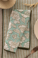 Linen Camellia Napkin Set