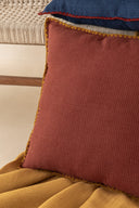 Linen Velour Waffle Cushion Cover