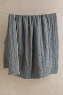 Linen Ebon Quilted Quilt