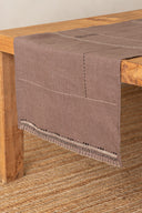 Linen Eucalyptus Table Runner
