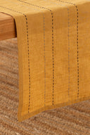 Linen Meridian Table Runner