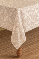 Linen Camellia Tablecloth