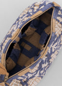 Linen Evadne Quilted Pouch