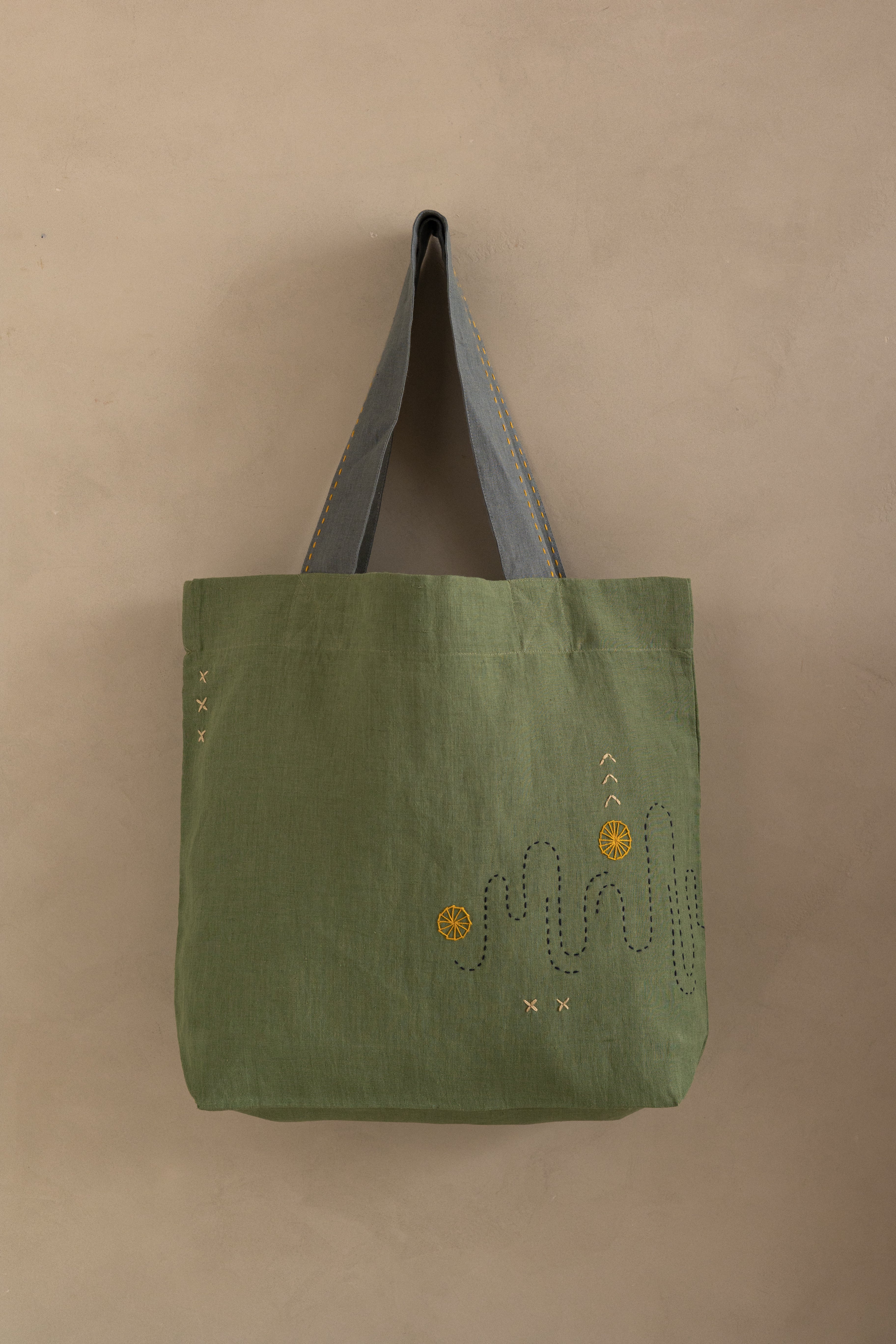 Linen Glint Bag