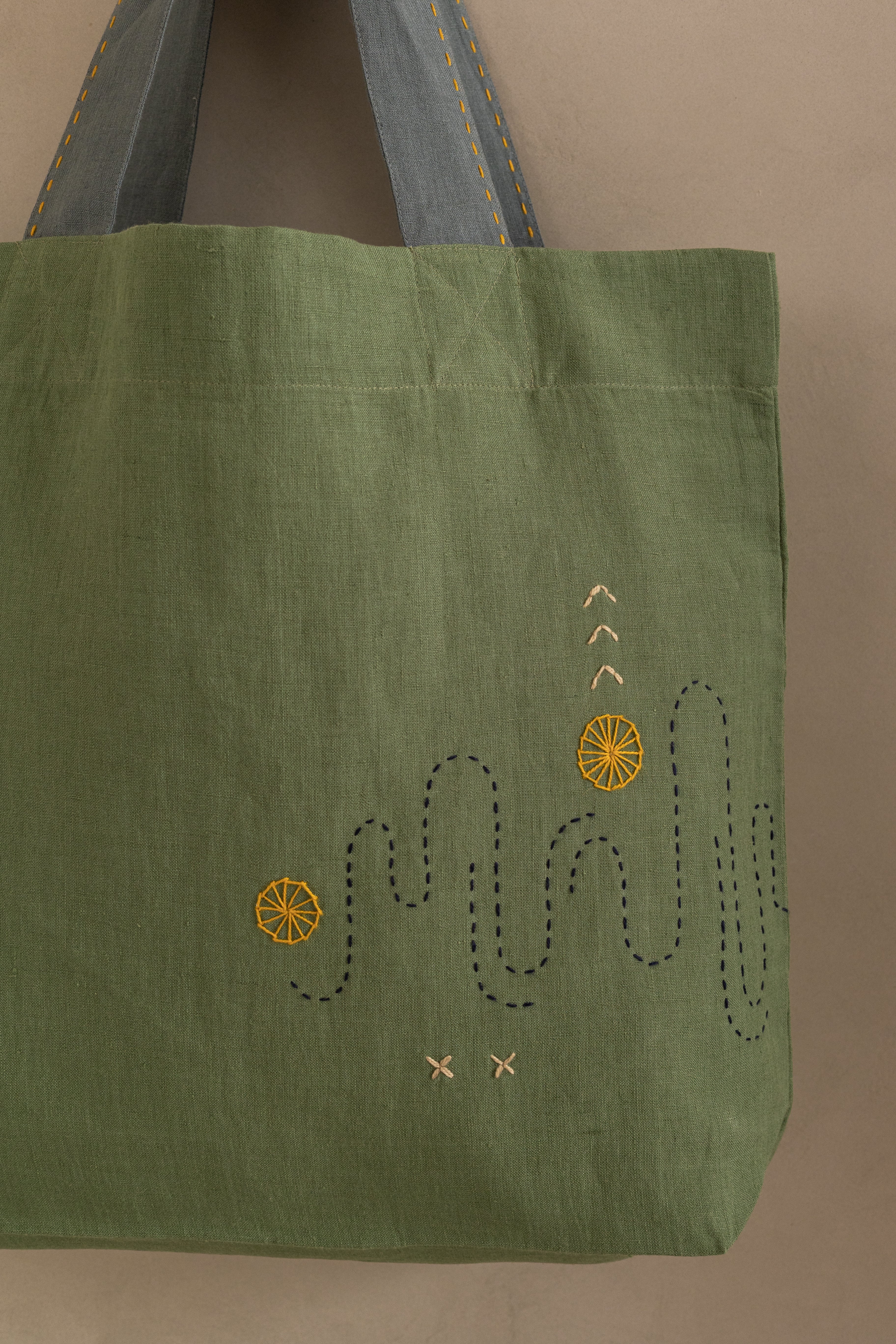 Linen Glint Bag