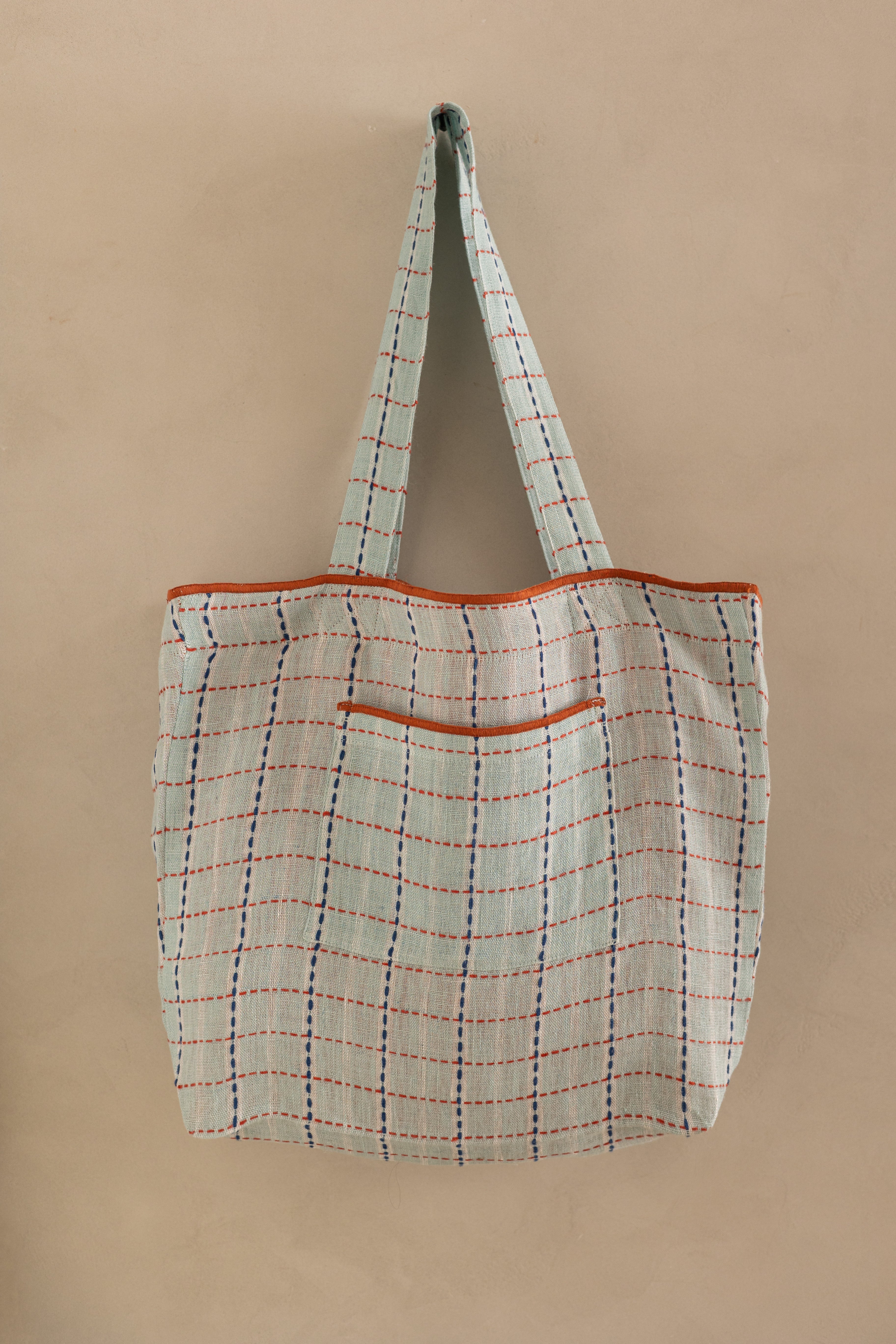 Linen Trail Tote Bag