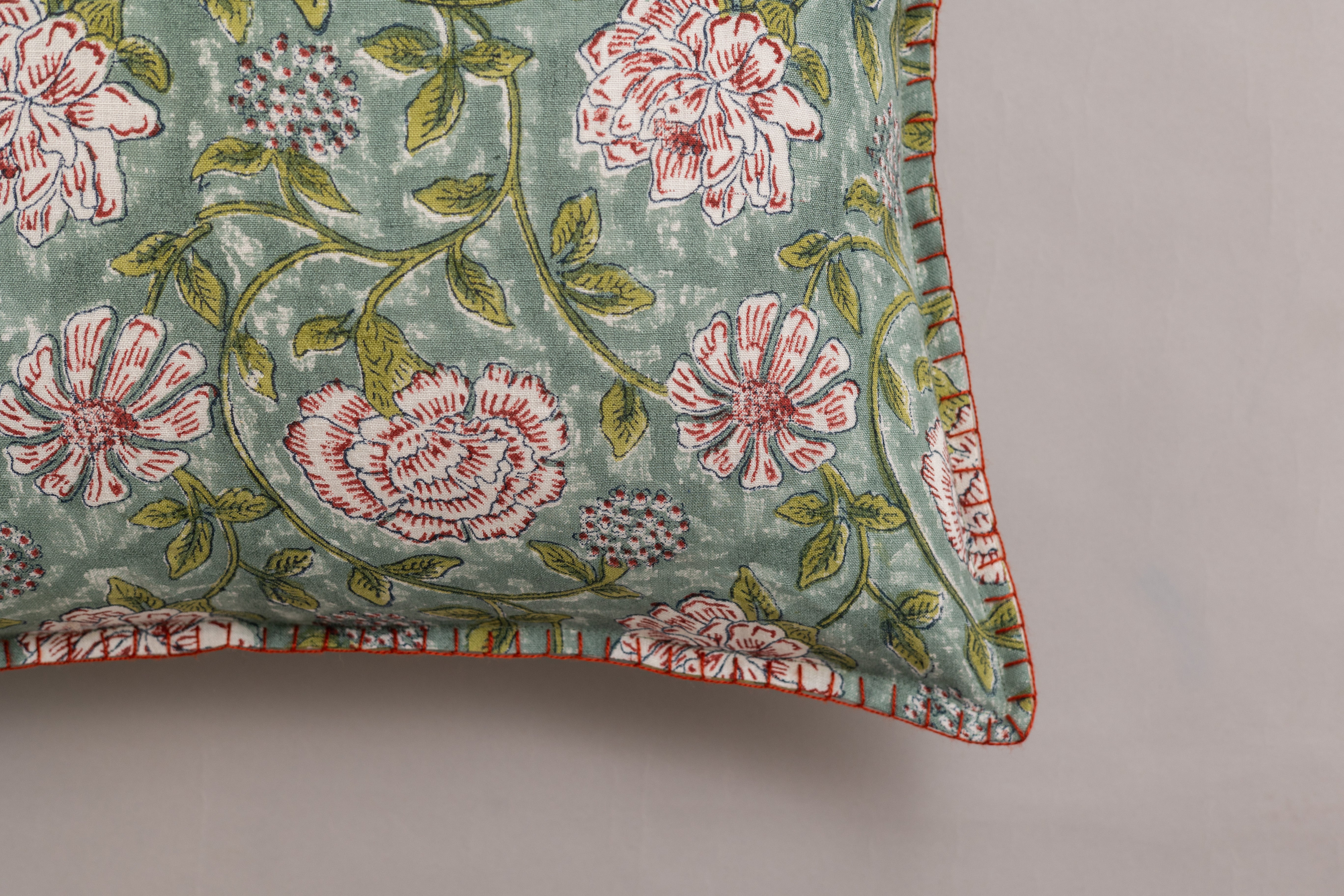 Linen Veridian Cushion Cover