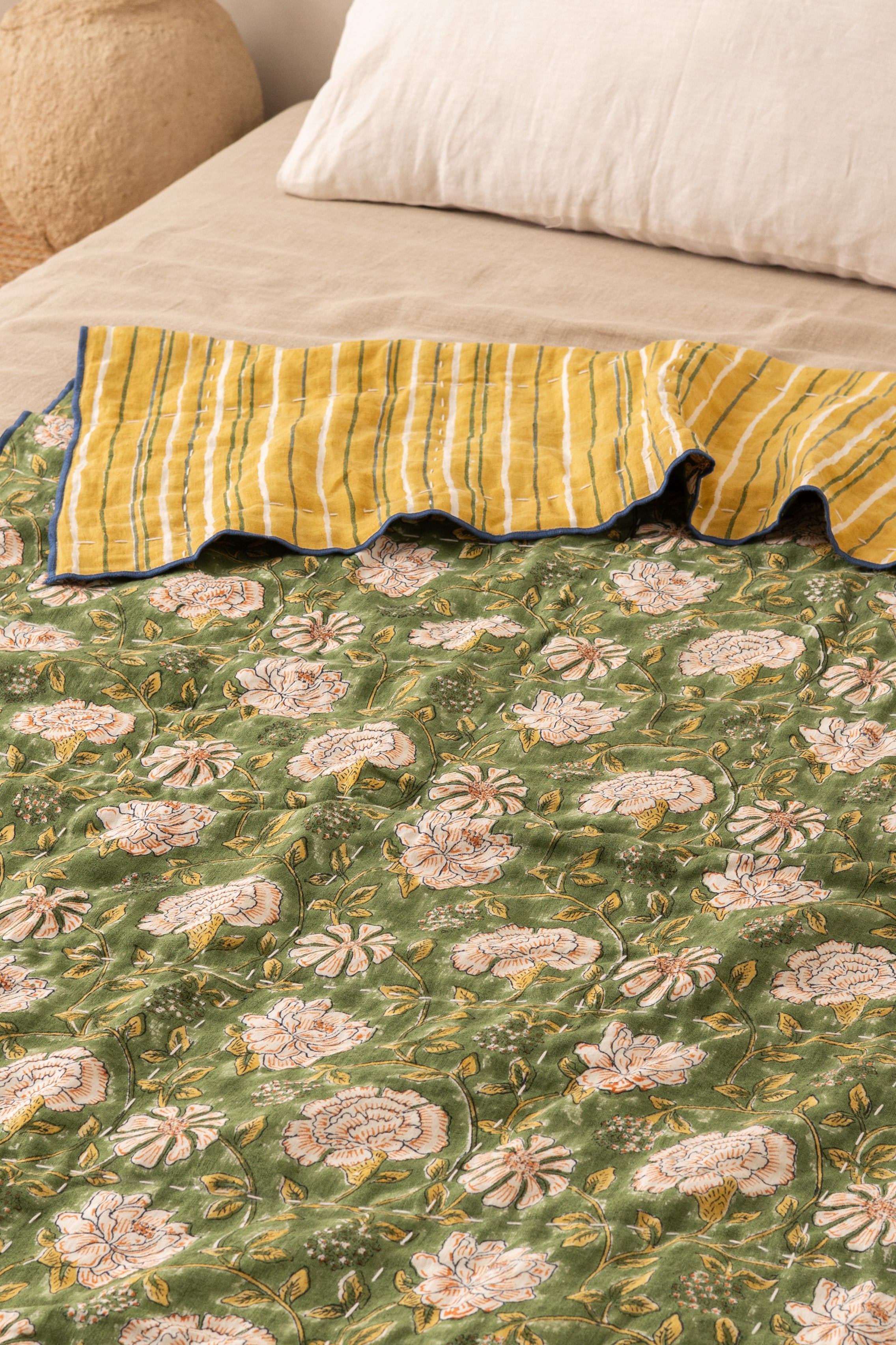 Linen Olina Quilt