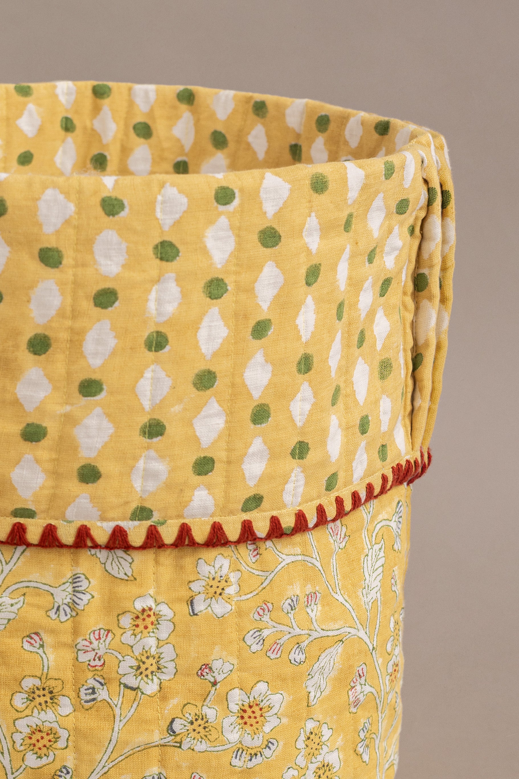 Linen Inlay Basket