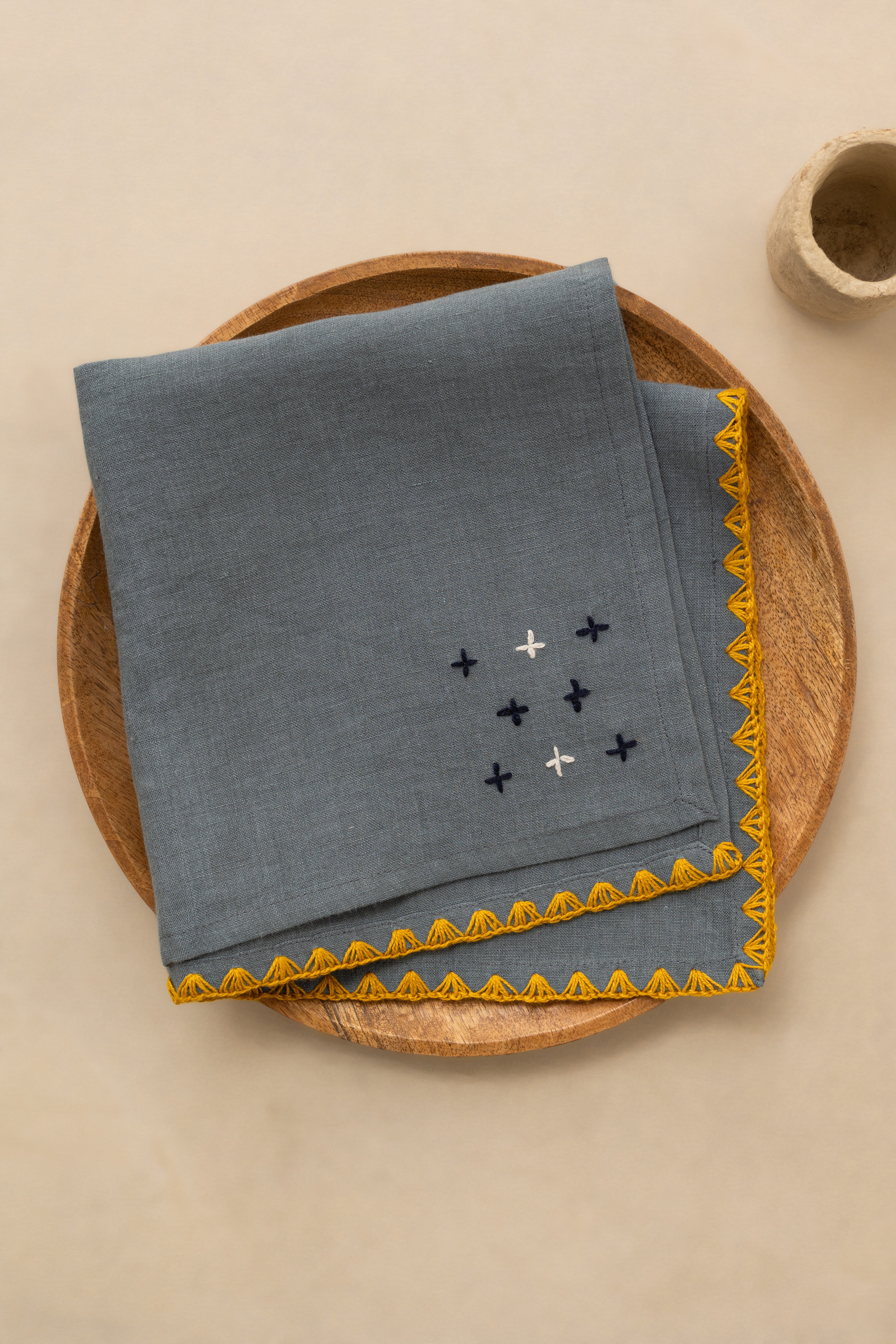 Linen Verge Napkin Set