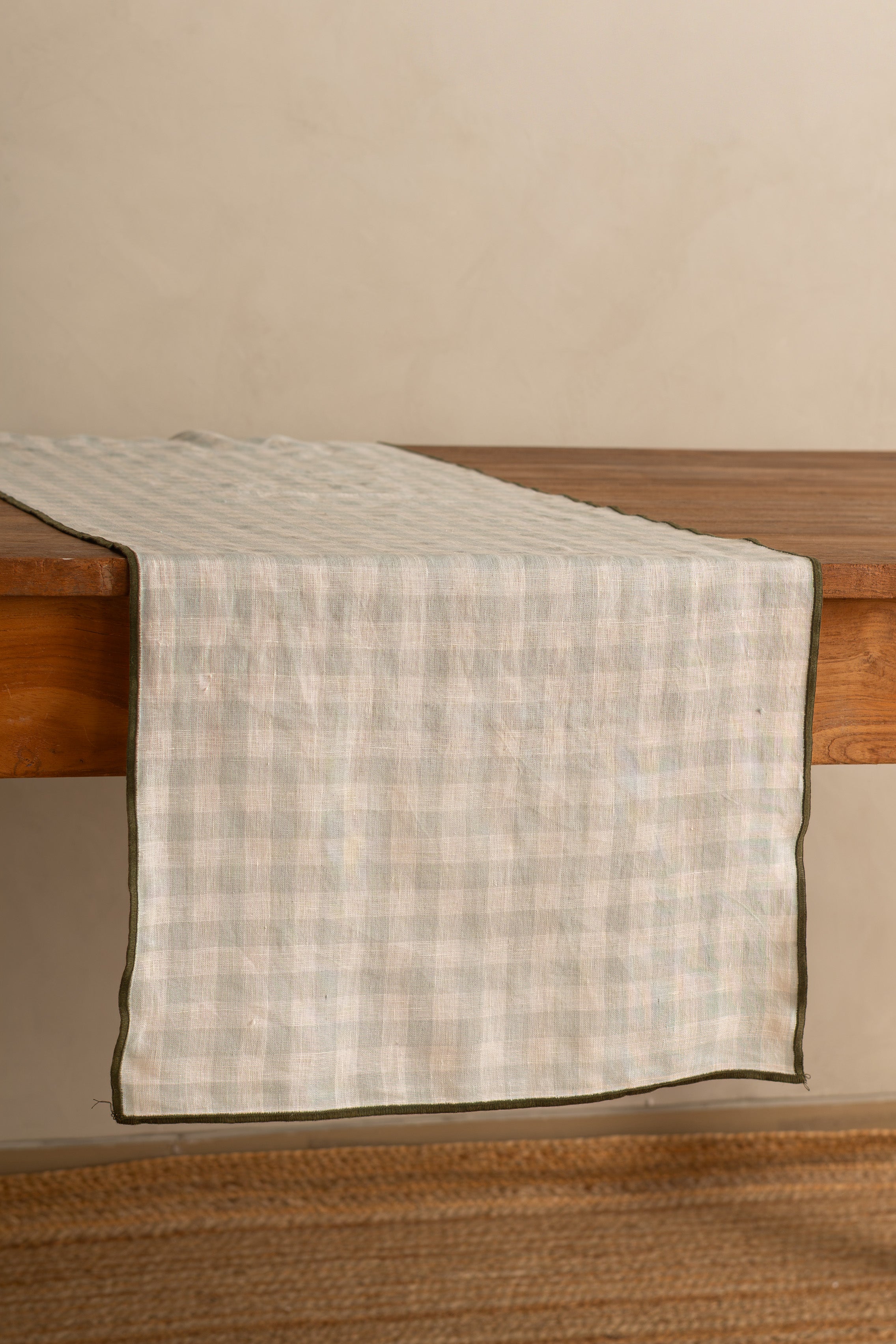 Linen Arcade Table Runner