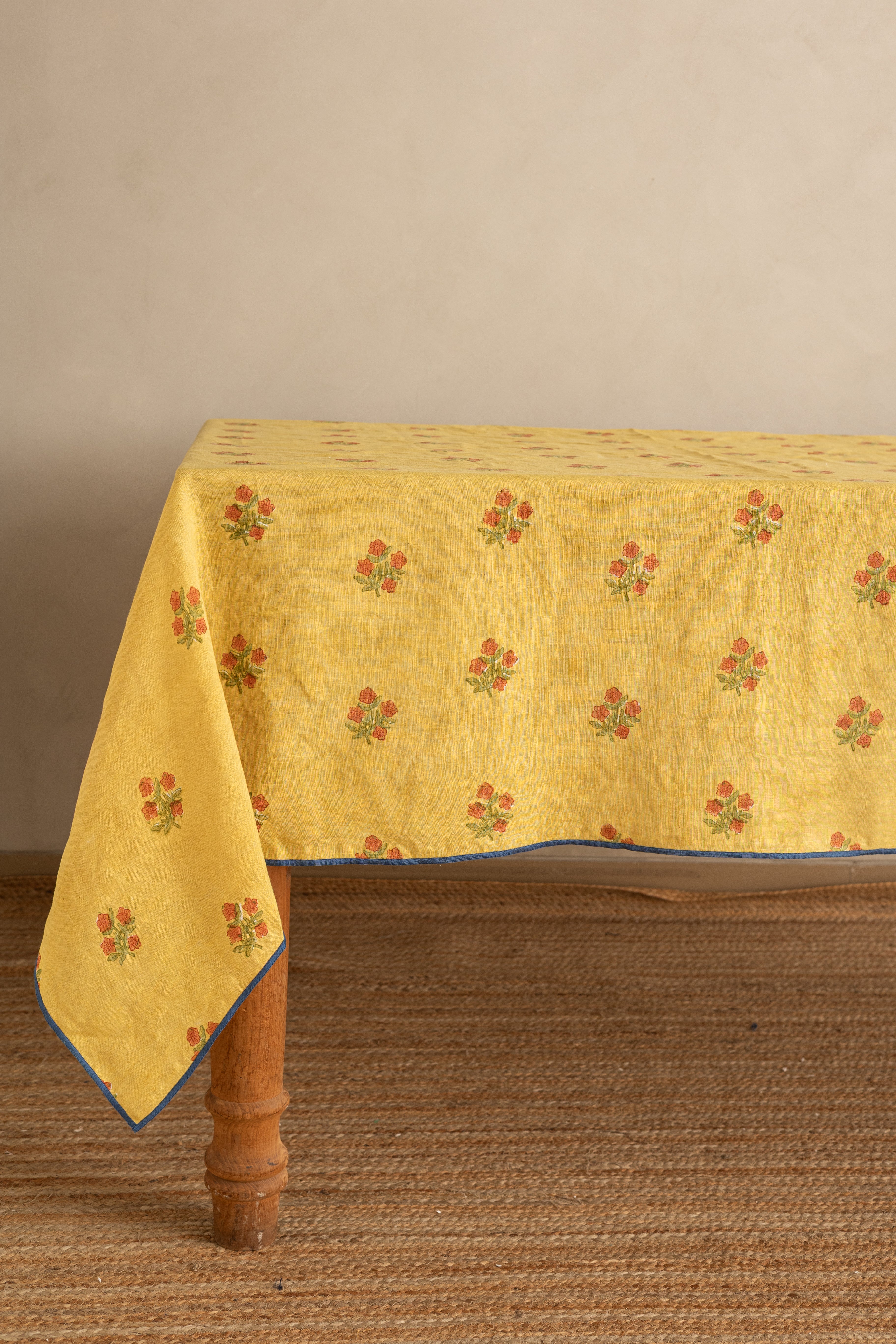 Linen Amber Tablecloth