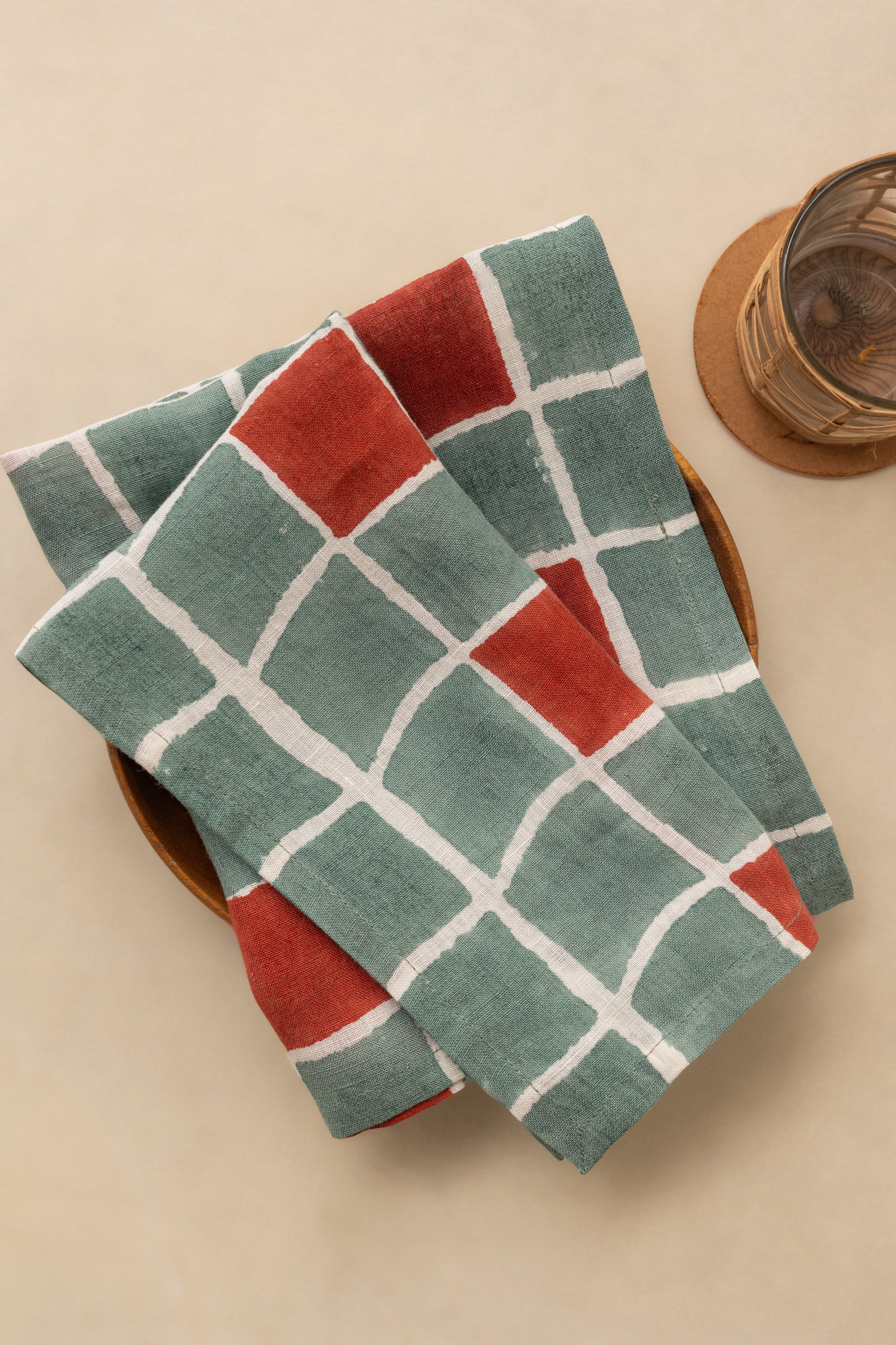 Linen Tessera Napkin Set