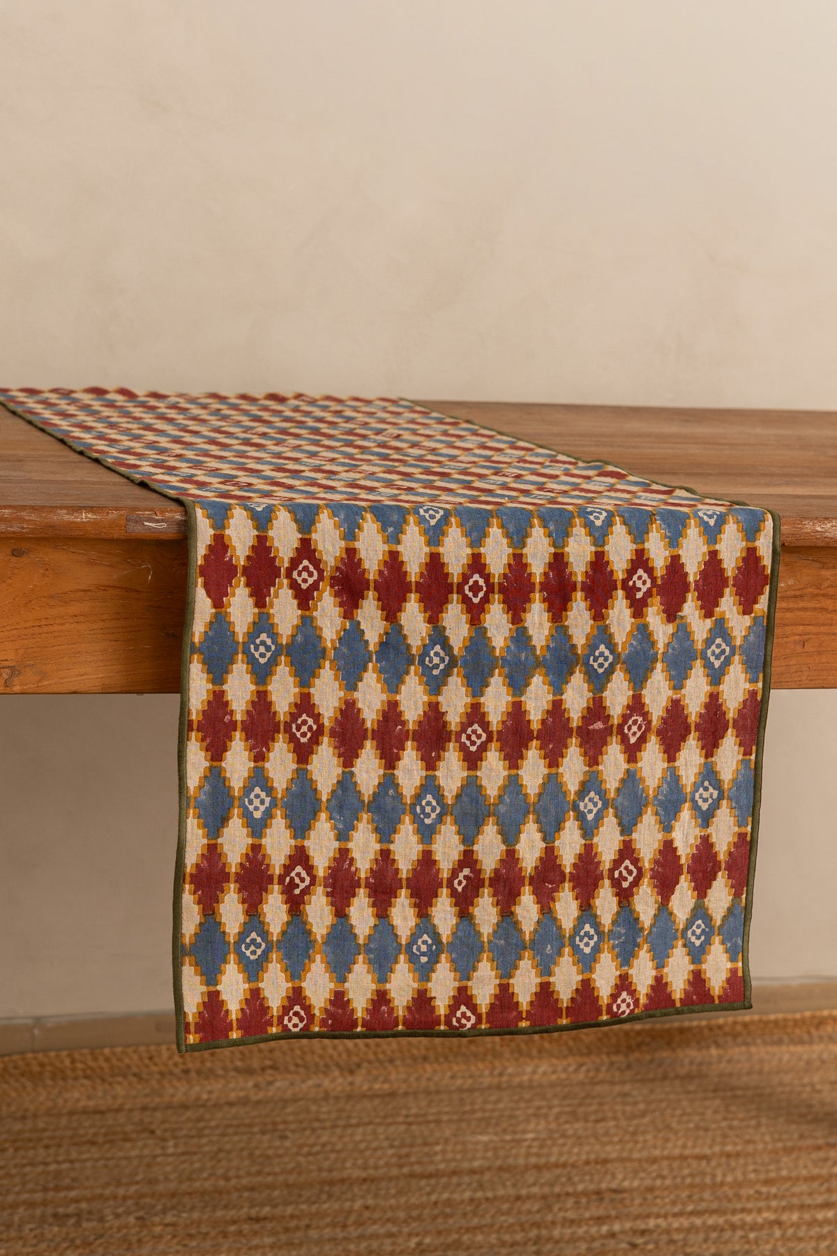 Linen Carols Table Runner