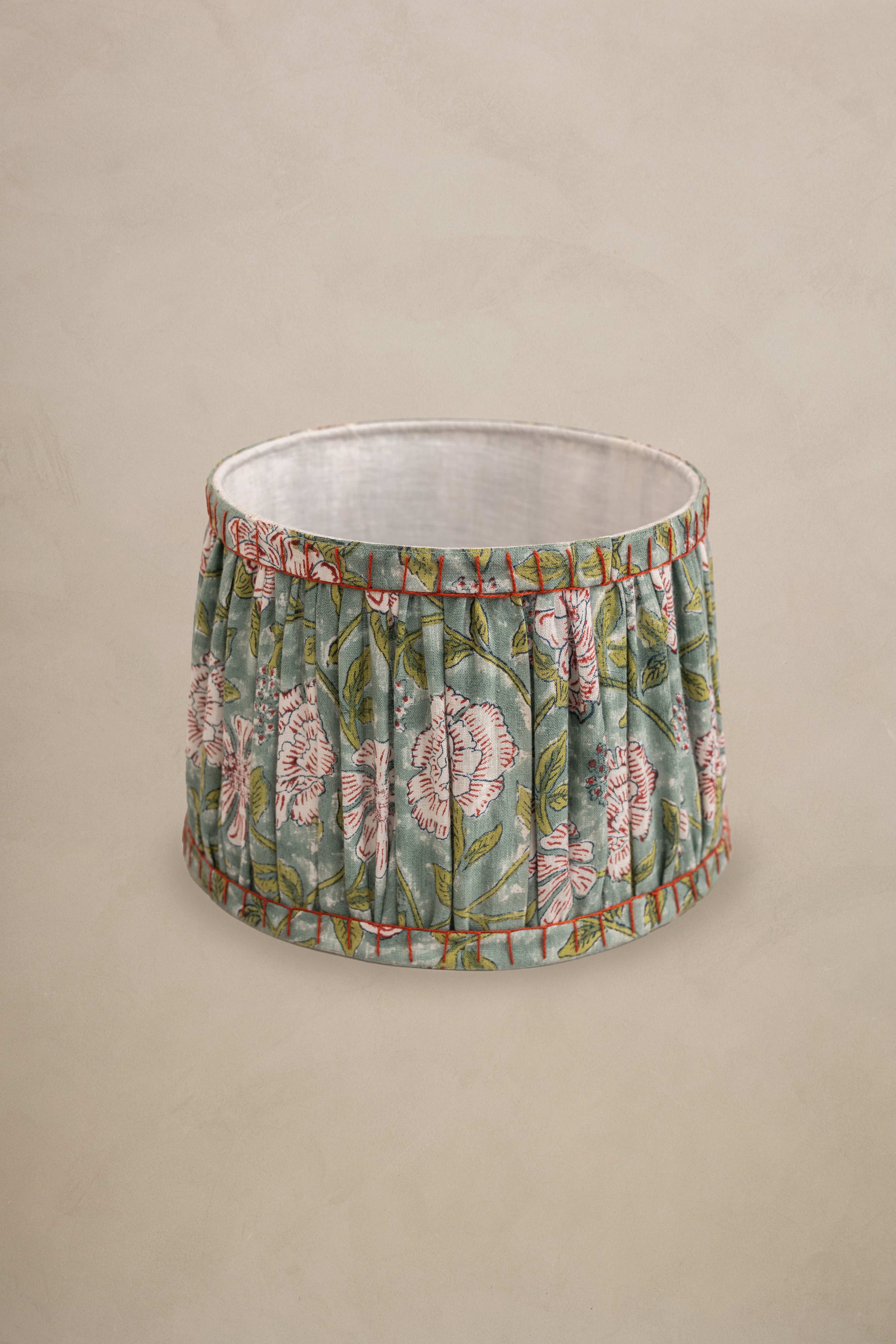 Linen Verdant Lamp Shade