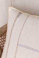 Linen Floret Cushion Cover