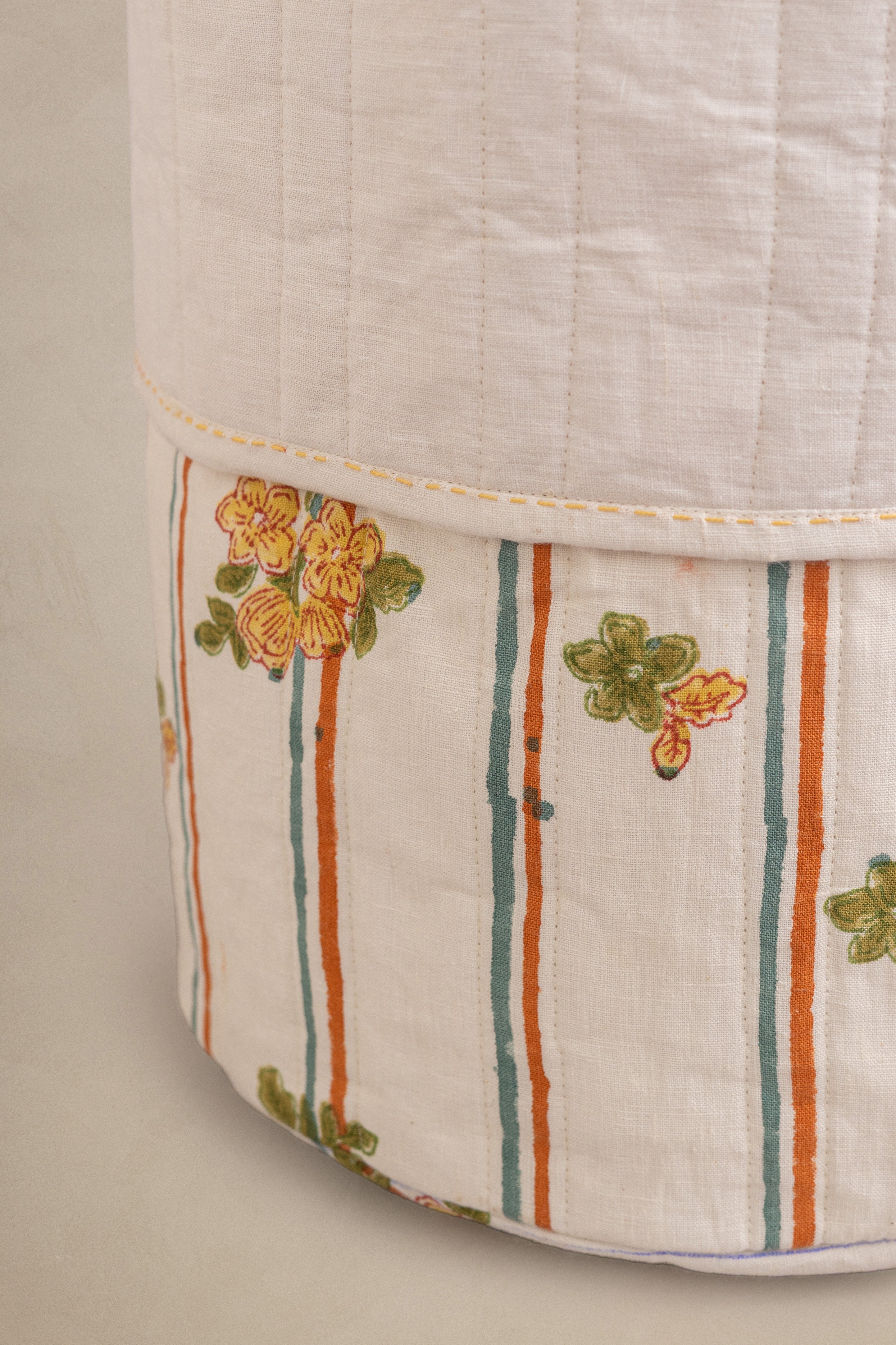 Linen Bloom Basket