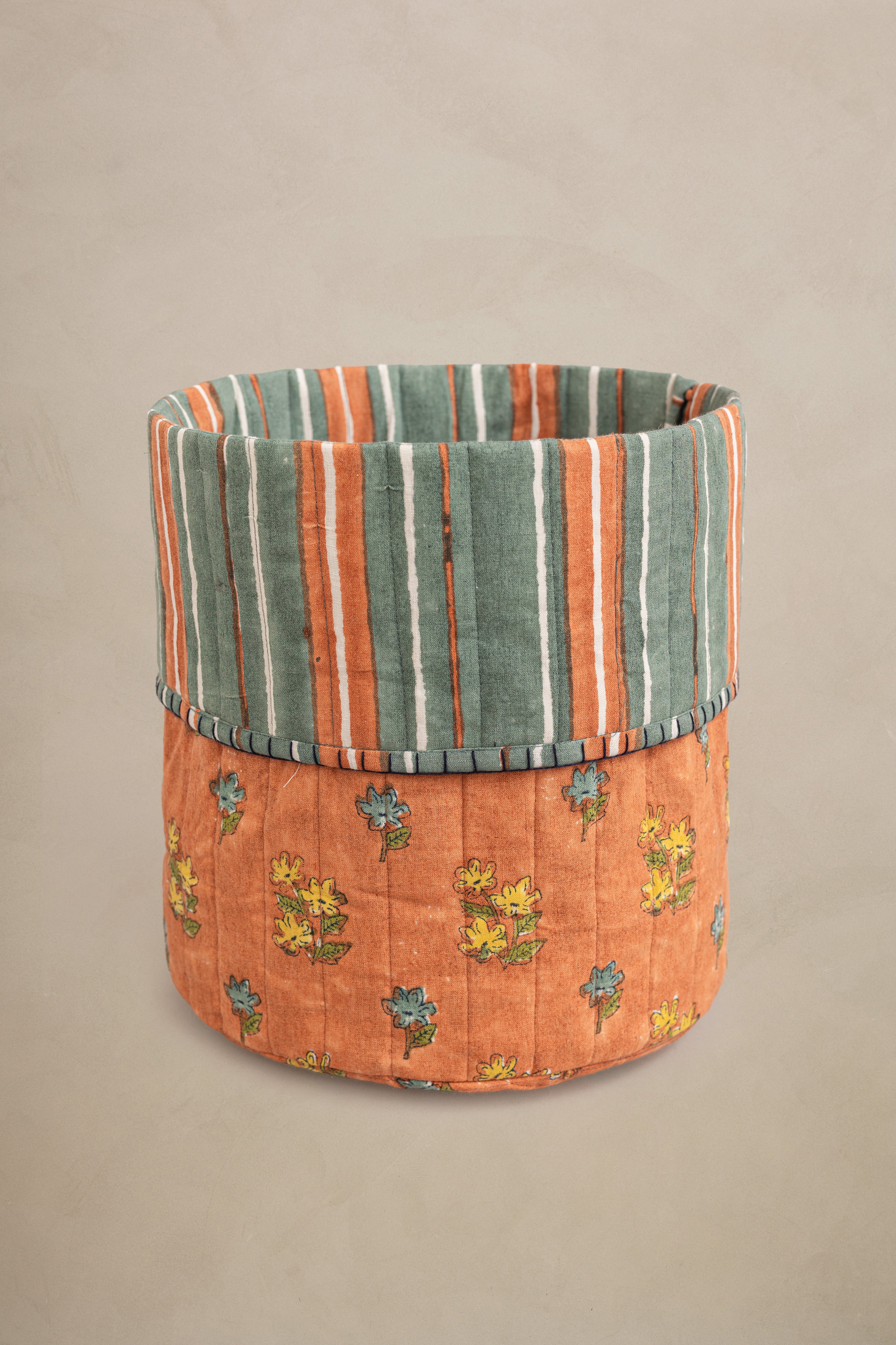 Linen Mallow Basket