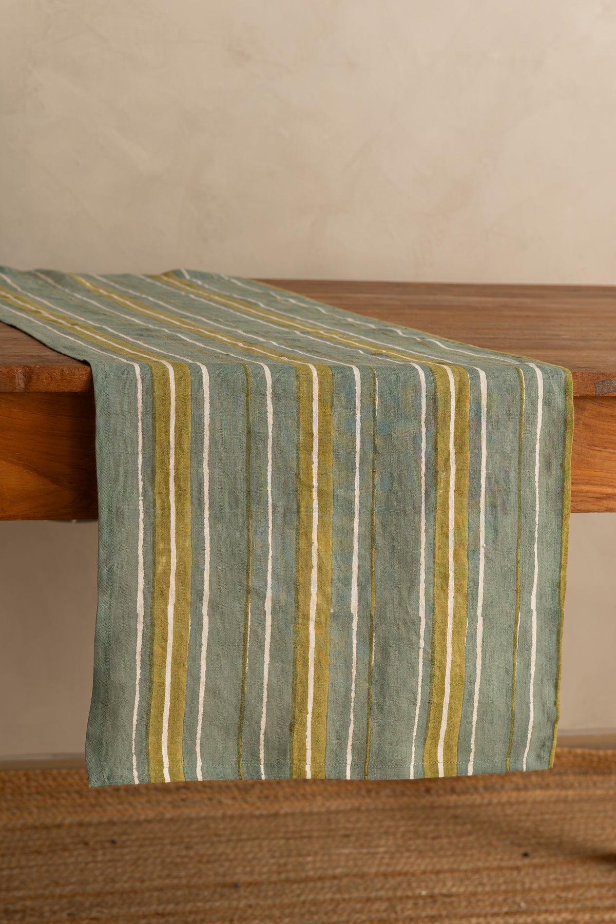 Linen Reed Table Runner