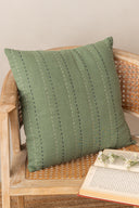 Linen Meridian Quilted Cushion Cover
