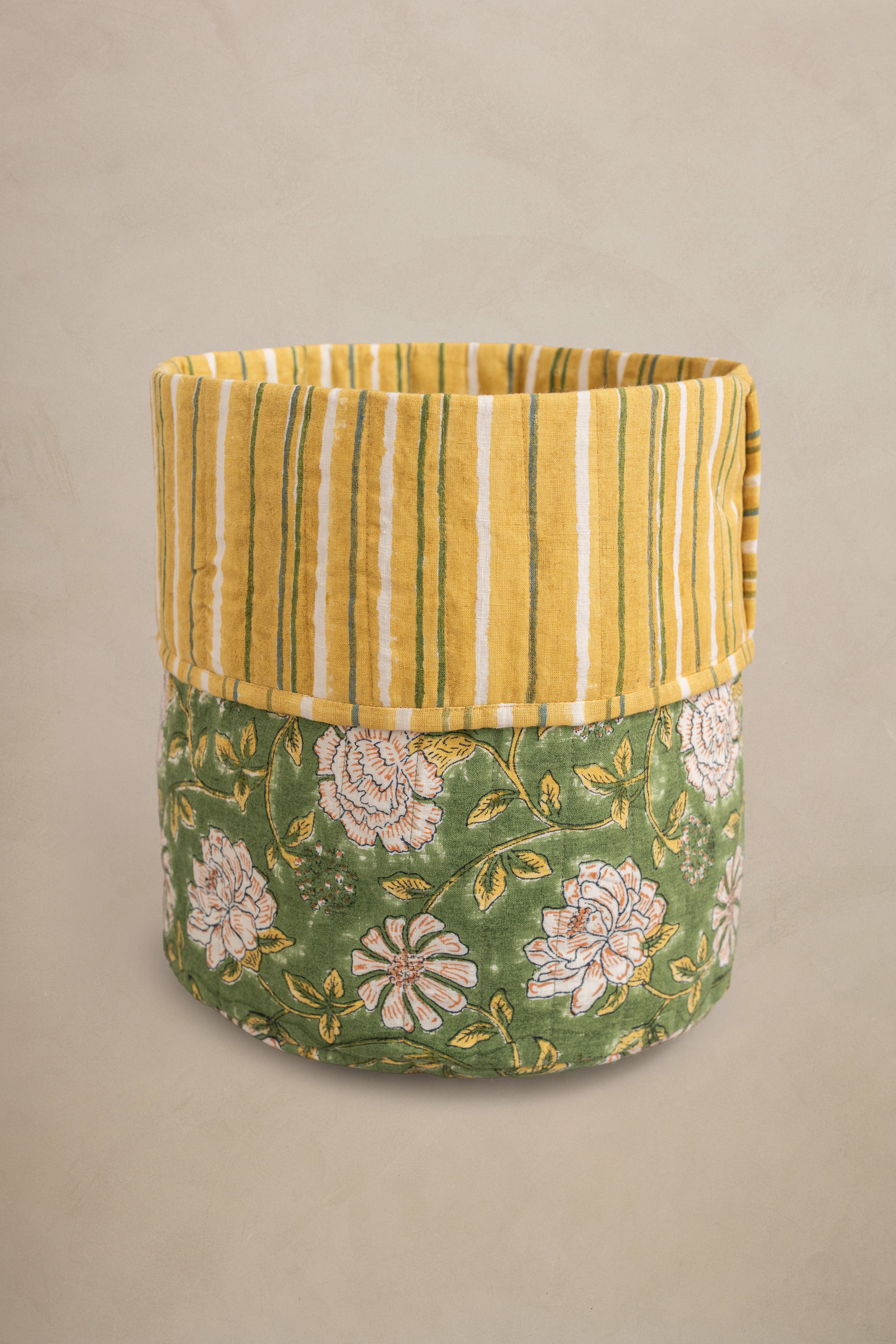Linen Olina Basket