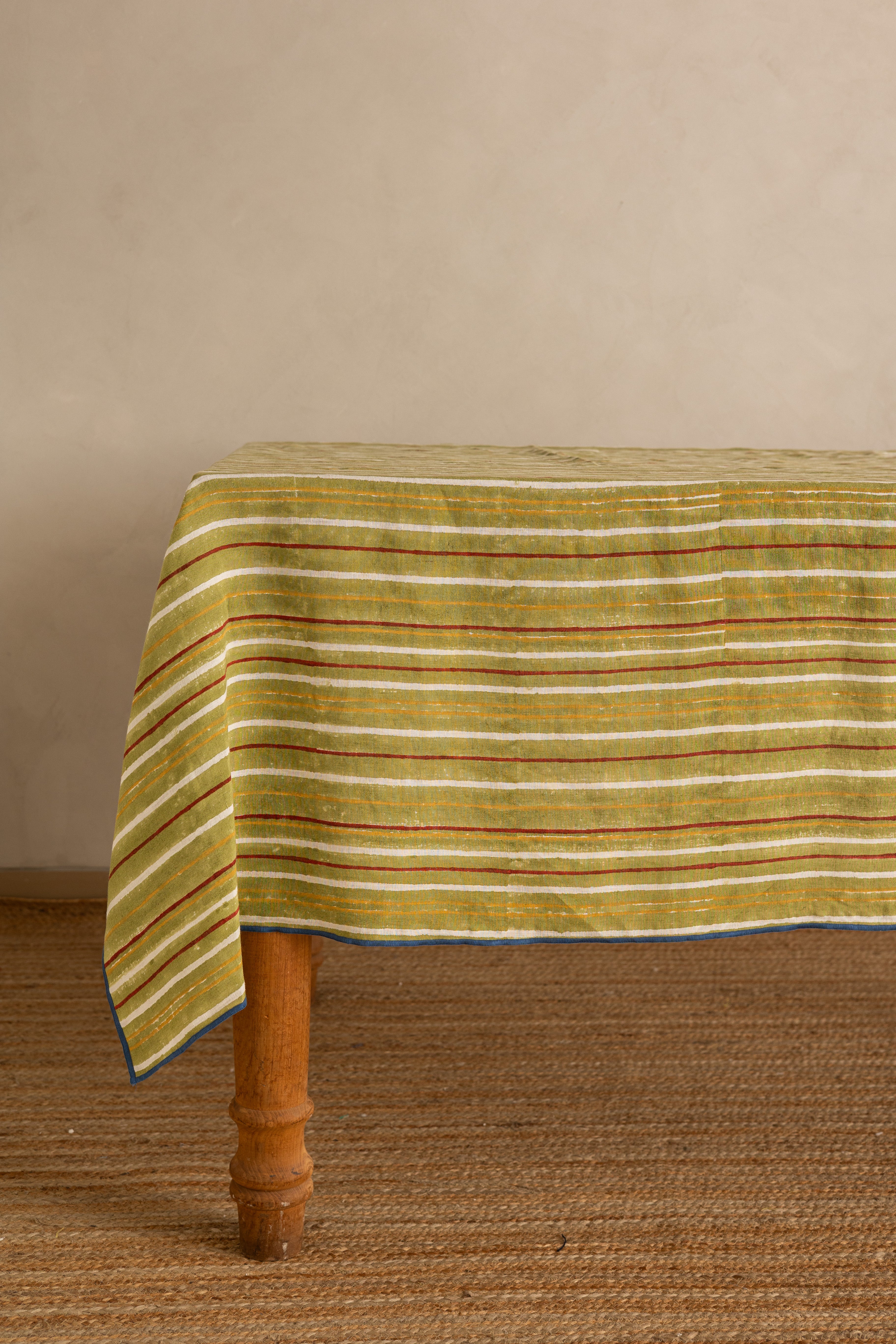 Linen Rhythm Tablecloth