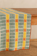 Linen Mosaic Table Runner