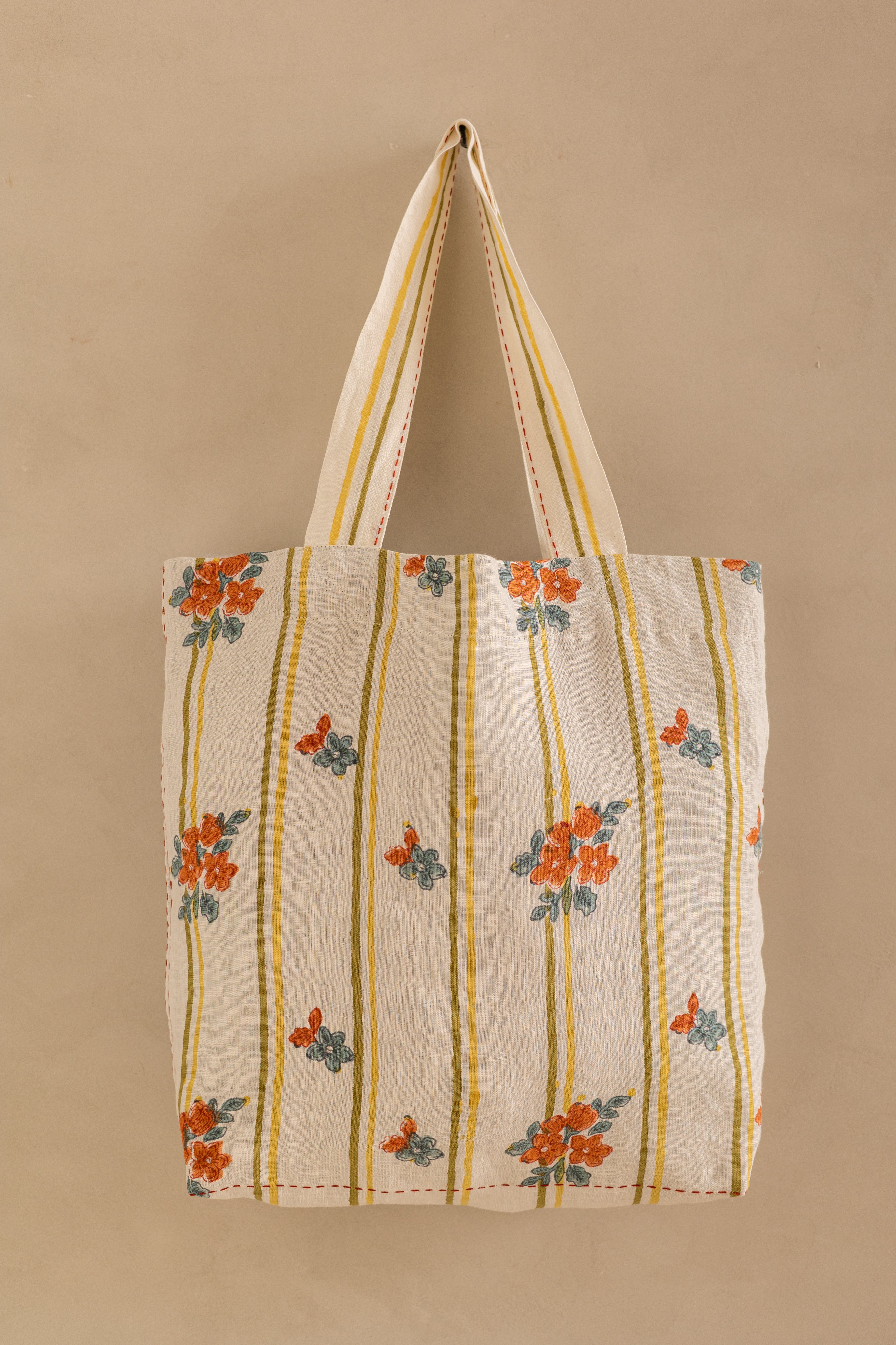 Linen Bloom Bag