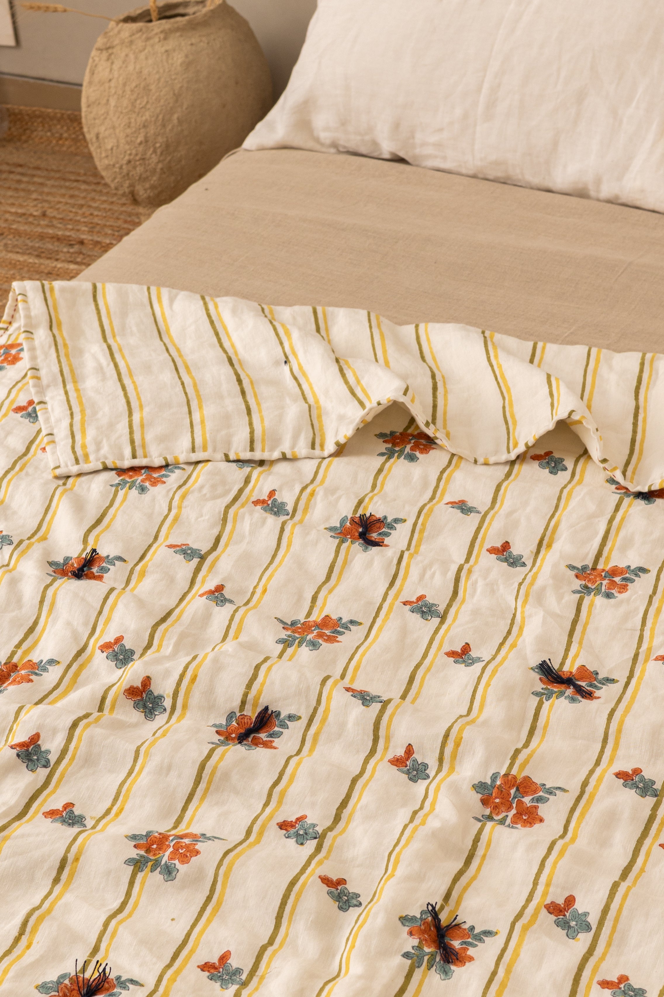 Linen Bloom Quilt