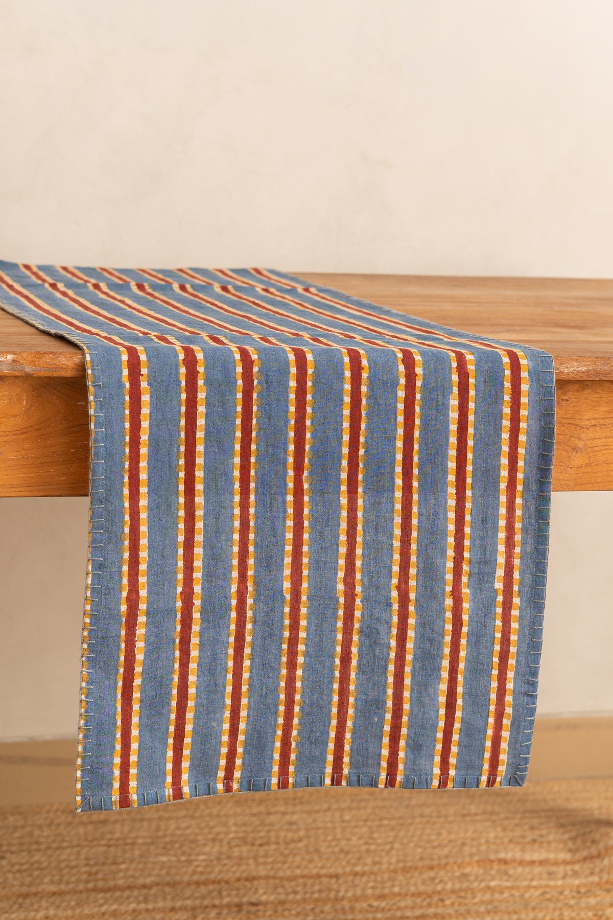 Linen Strata Table Runner