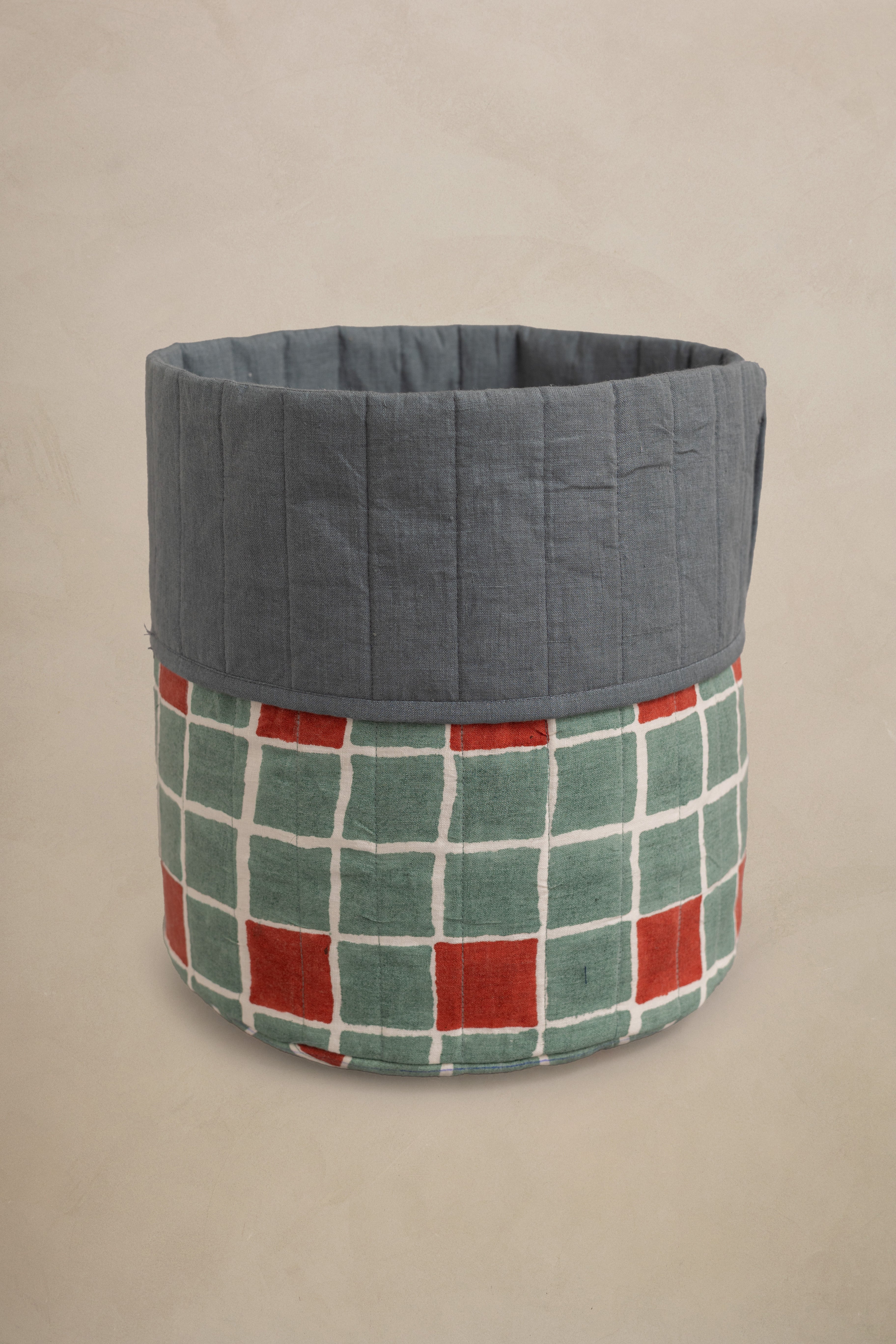 Linen Tessera Basket