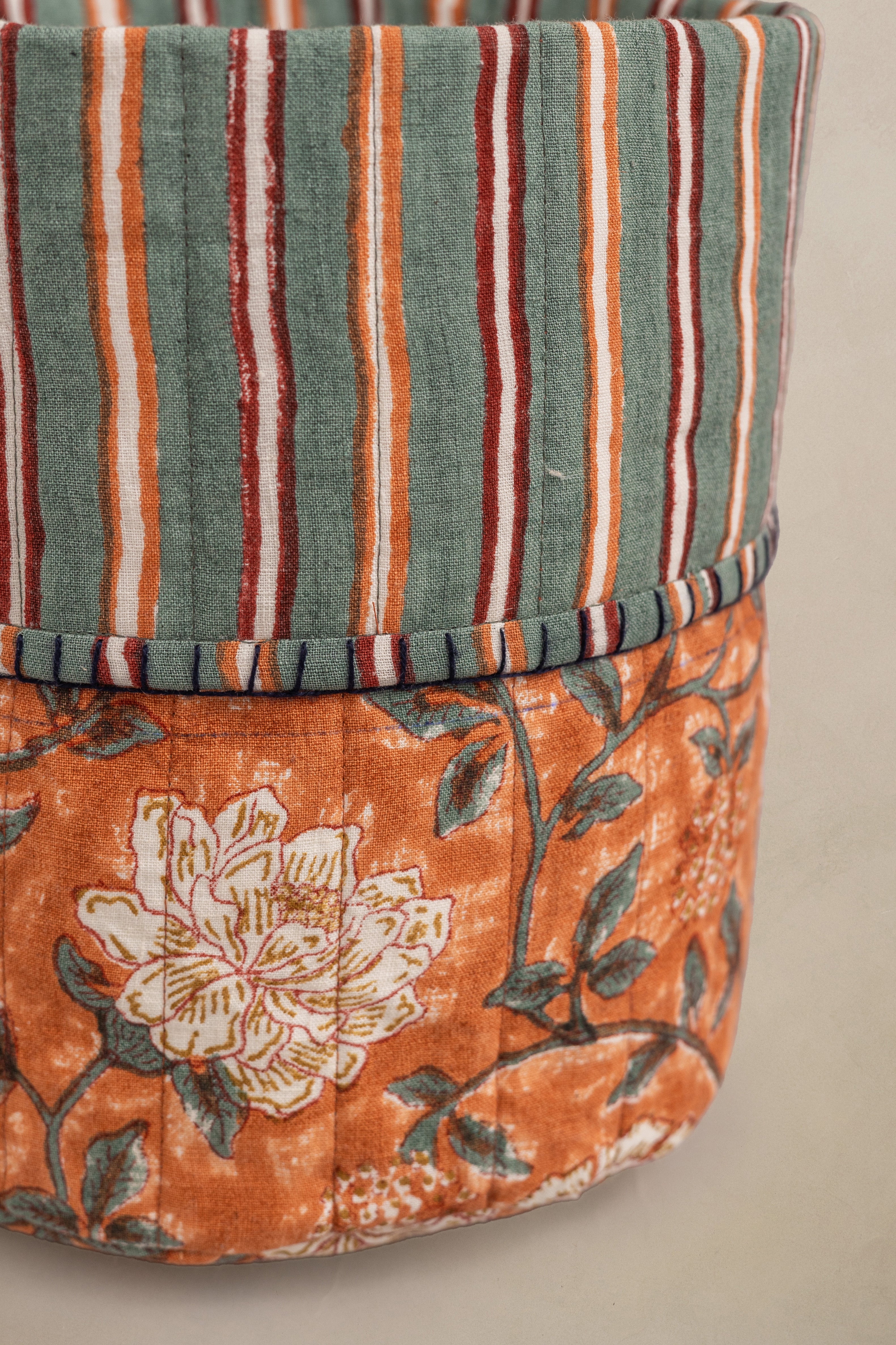 Linen Russet Basket
