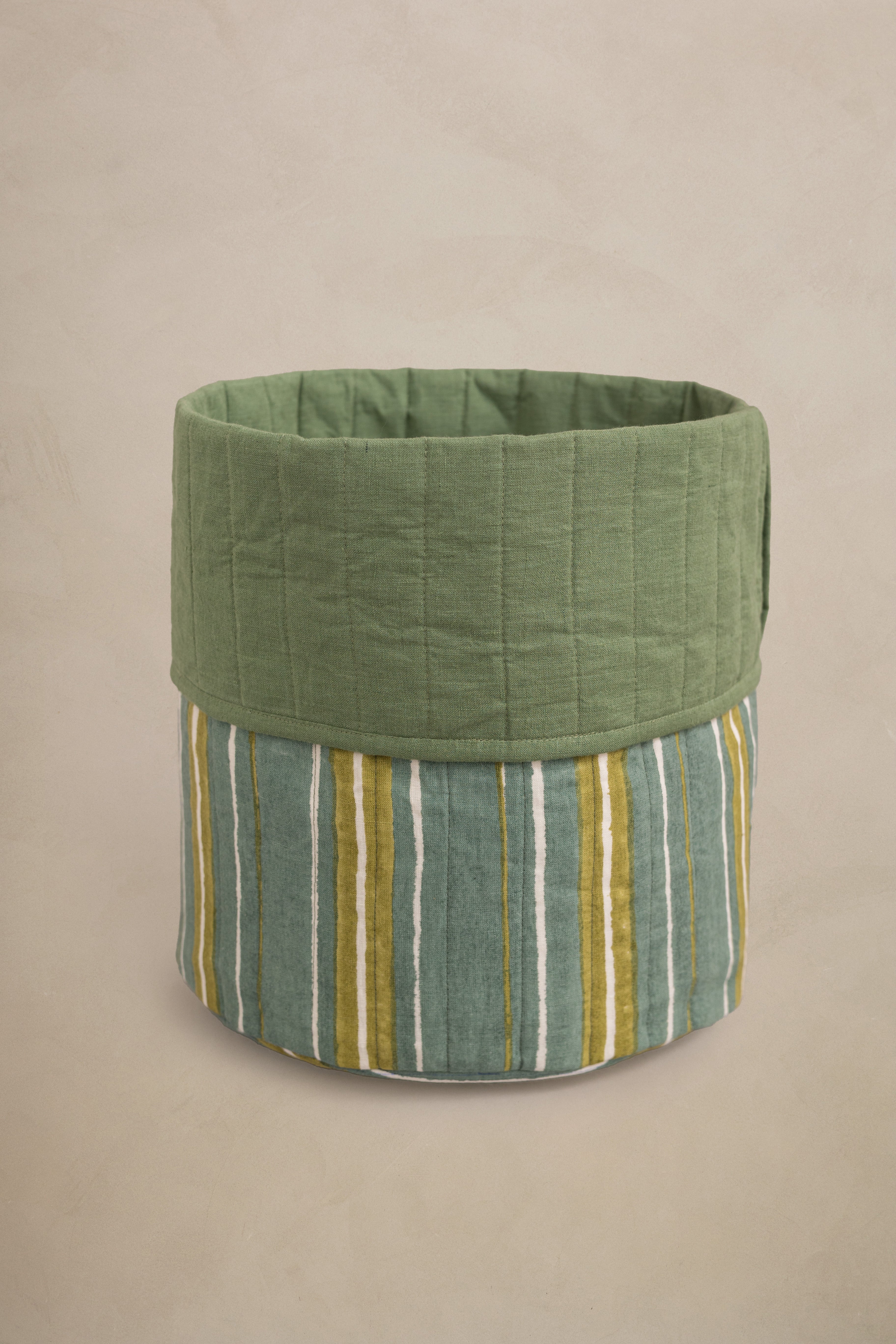 Linen Reed Basket