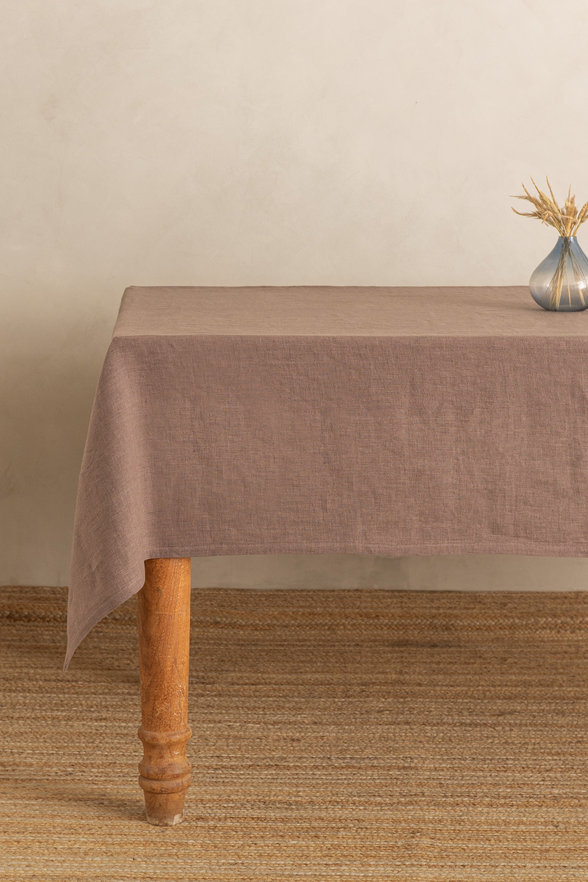 Linen Slumber Solid Tablecloth