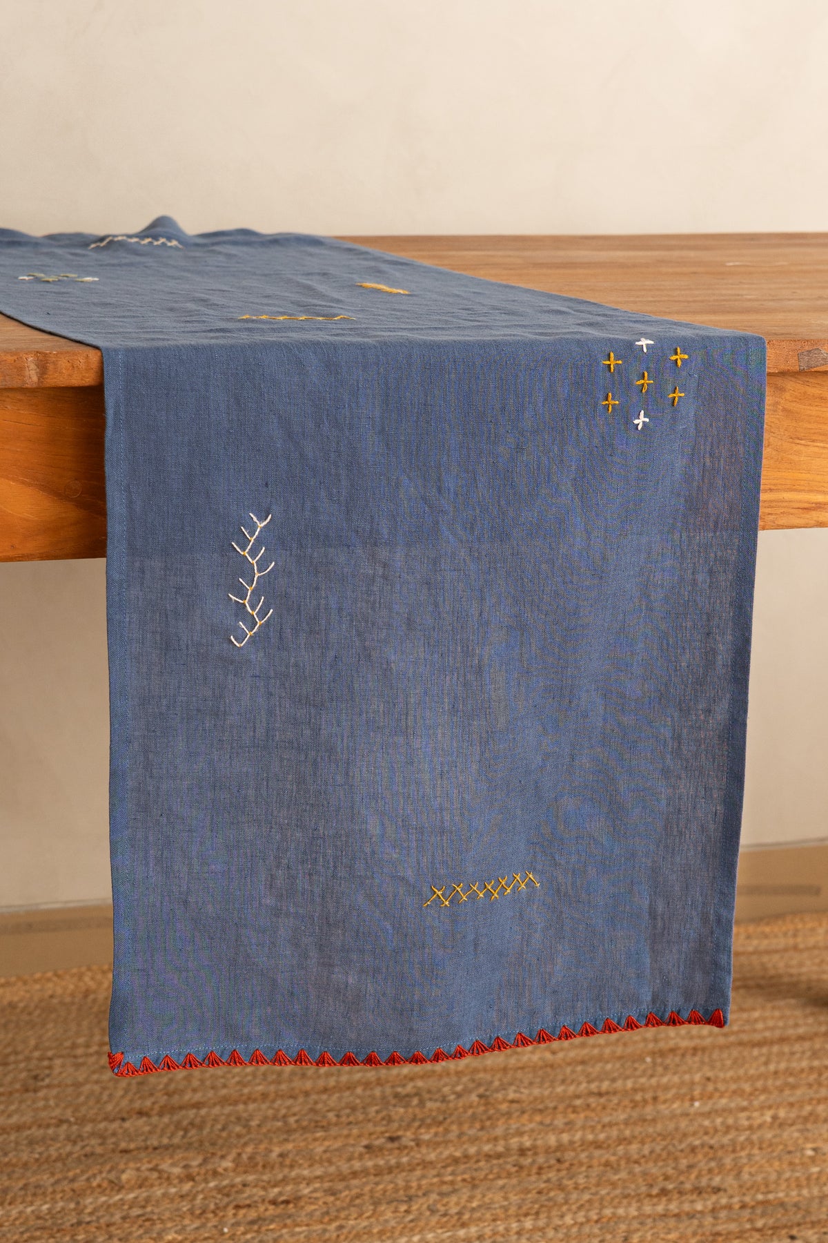Linen Verge Table Runner
