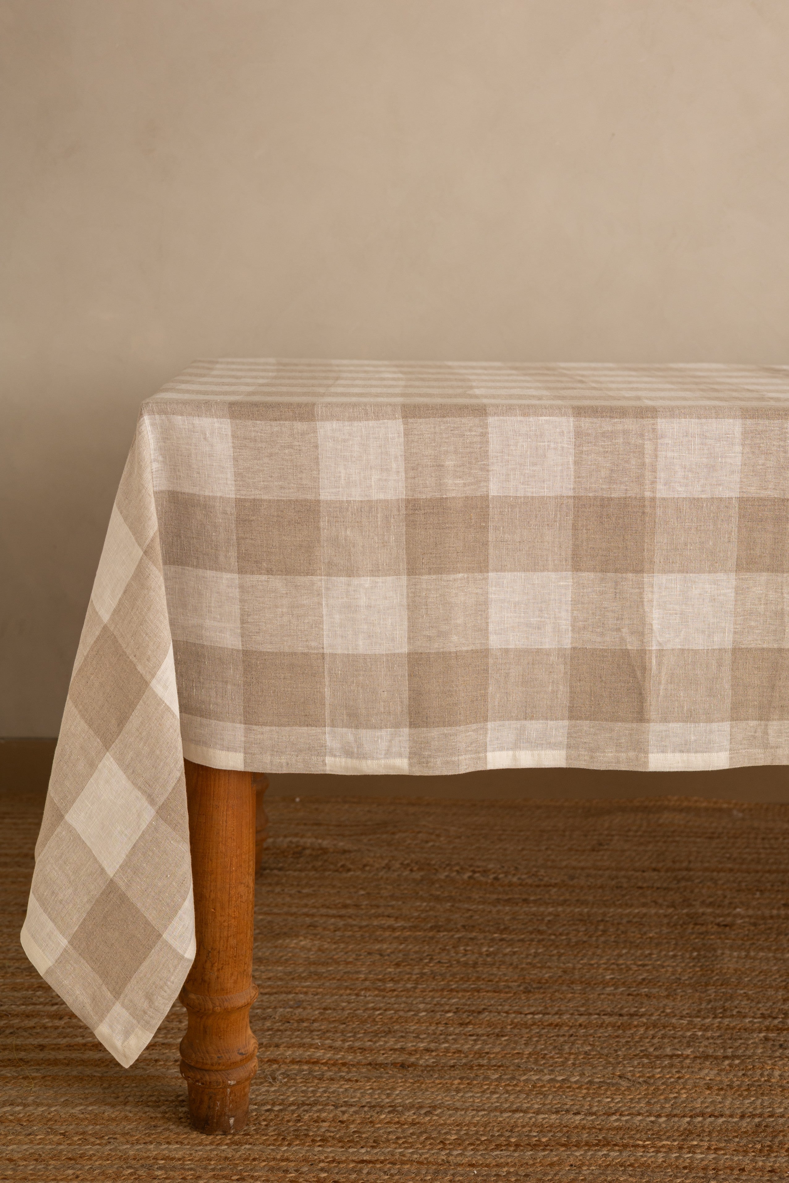 Linen Crema Tablecloth