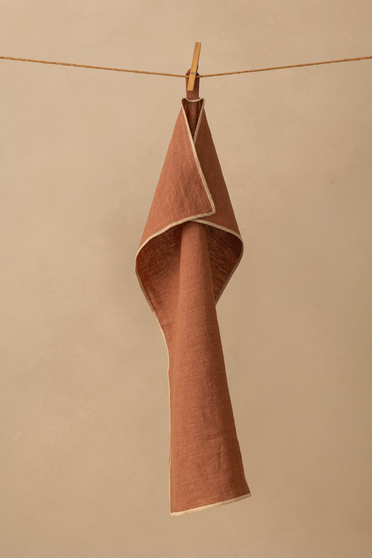 Linen Natural Needled Kitchen Towel