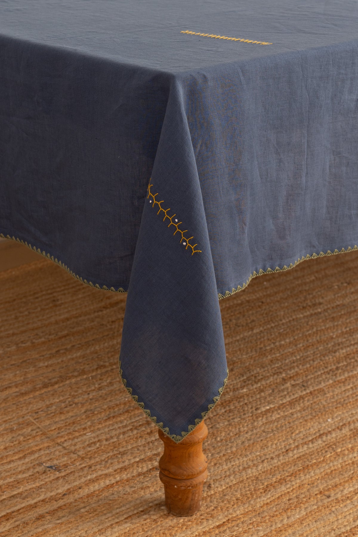 Linen Verge Tablecloth