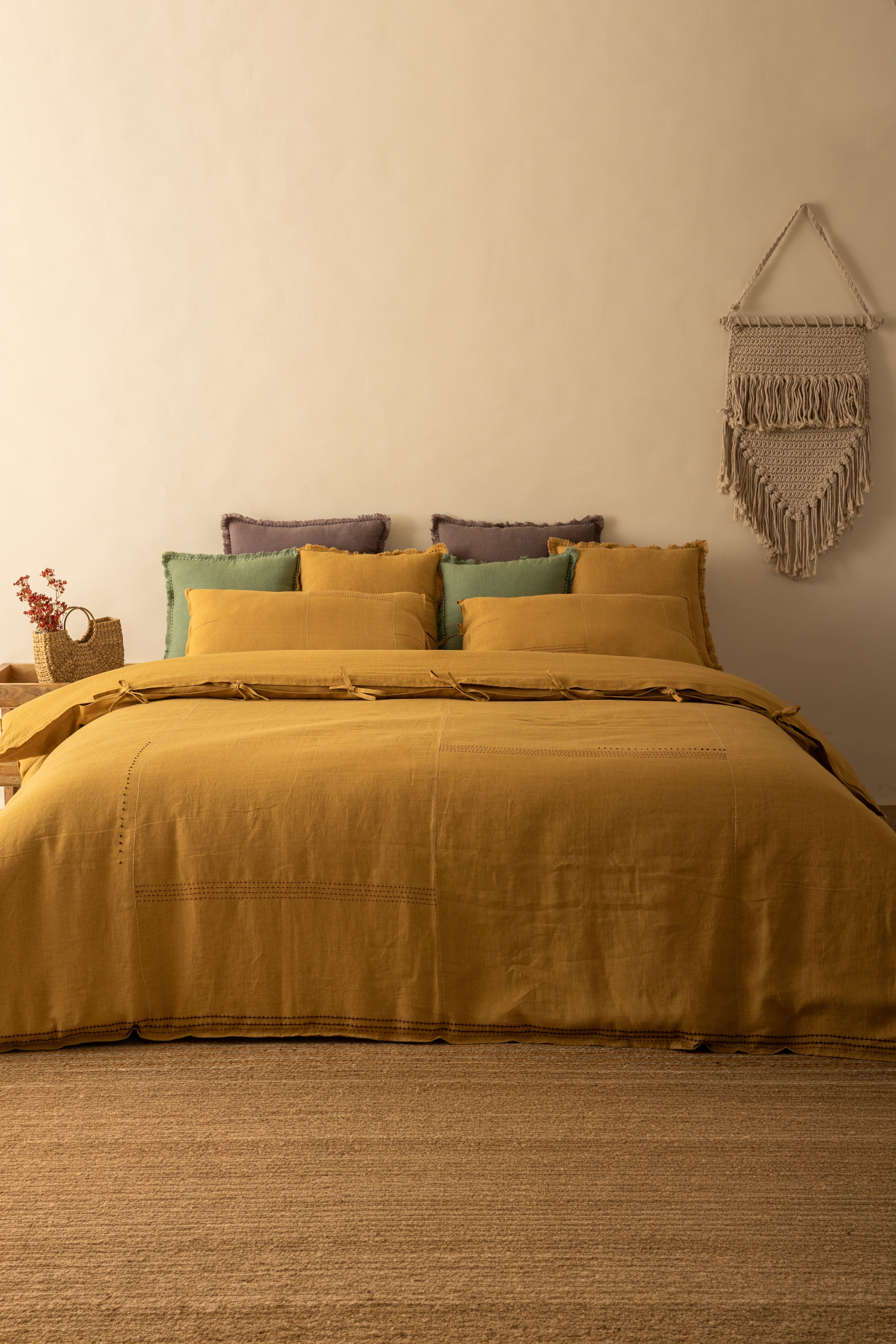 Linen Maize Duvet Cover